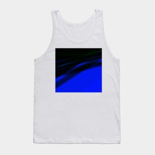 blue black texture artwork Tank Top